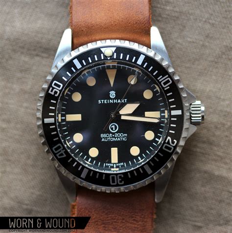 steinhart watches review|steinhart ocean vintage military review.